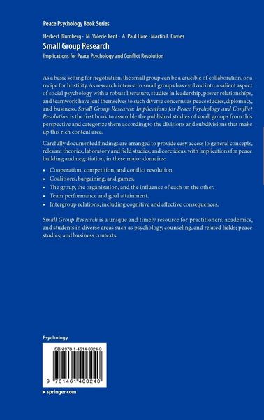 Produktbild: Small Group Research
