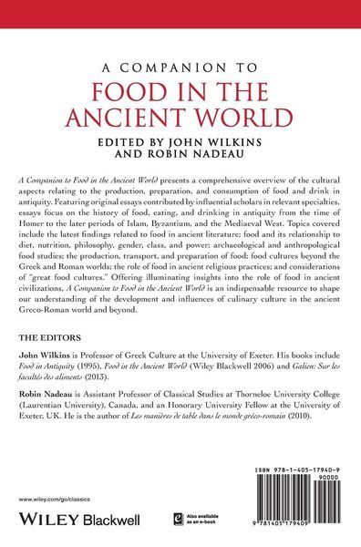 Produktbild: A Companion to Food in the Ancient World