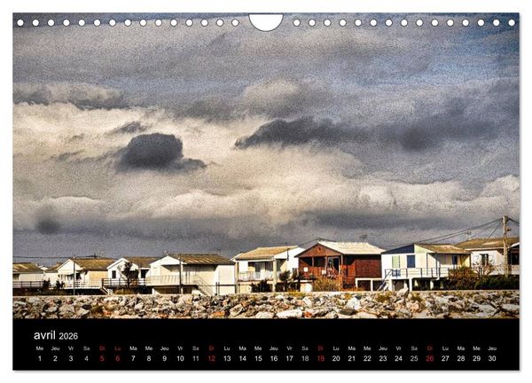 Produktbild: Gruissan-Les-Chalets (Calendrier mural 2026 DIN A4 vertical), CALVENDO calendrier mensuel