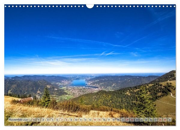 Produktbild: Malerischer Tegernsee (Wandkalender 2026 DIN A3 quer), CALVENDO Monatskalender