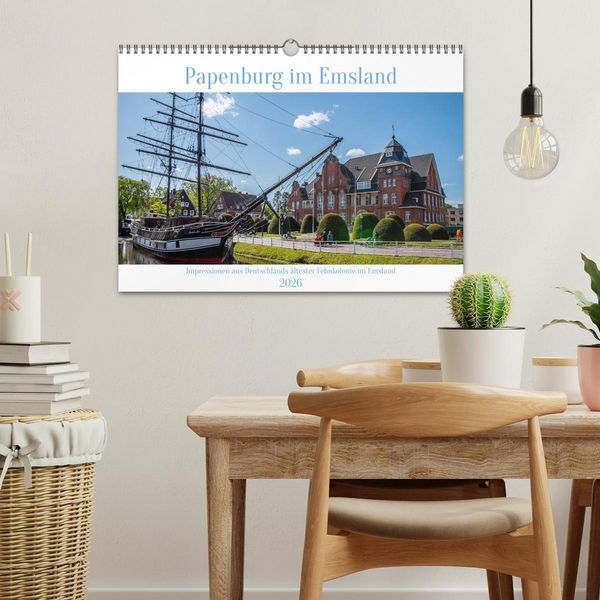 Produktbild: Papenburg im Emsland (Wandkalender 2026 DIN A3 quer), CALVENDO Monatskalender