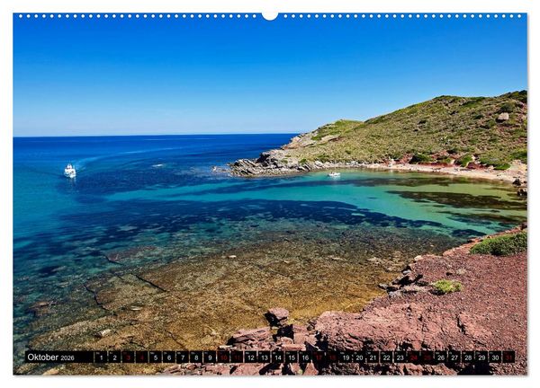 Produktbild: MENORCA - Die sanfte Perle (Wandkalender 2026 DIN A2 quer), CALVENDO Monatskalender