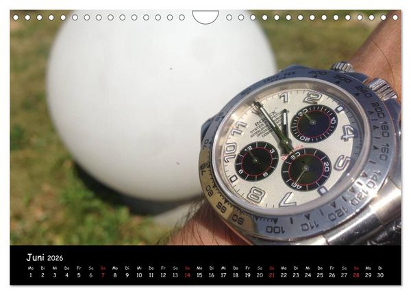 Produktbild: Watch Wristshots Worldwide (Wandkalender 2026 DIN A4 quer), CALVENDO Monatskalender