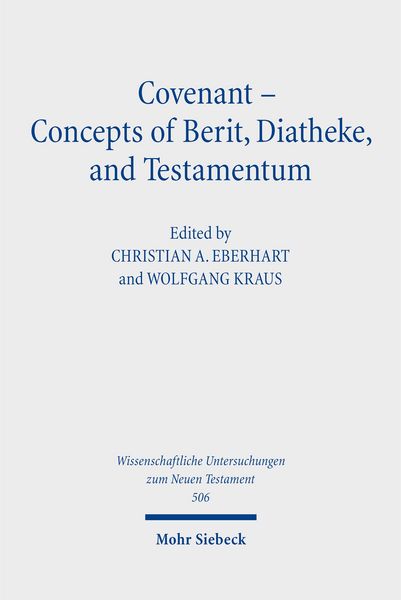 Produktbild: Covenant - Concepts of Berit, Diatheke, and Testamentum