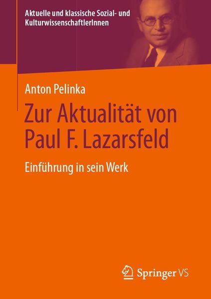 Produktbild: Zur Aktualit&auml;t von Paul F. Lazarsfeld