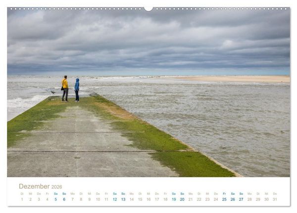 Produktbild: Meine Insel Borkum (hochwertiger Premium Wandkalender 2026 DIN A2 quer), Kunstdruck in Hochglanz