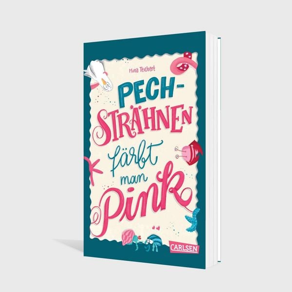 Produktbild: Pechstr&auml;hnen f&auml;rbt man pink