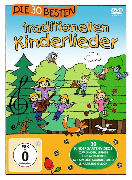 Produktbild: Die 30 besten traditionellen Kinderlieder
