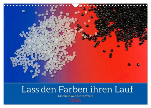 Produktbild: Lass den Farben ihren Lauf (Wandkalender 2026 DIN A3 quer), CALVENDO Monatskalender