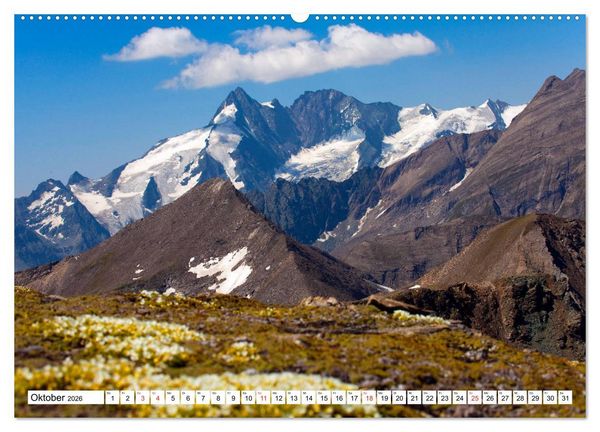 Produktbild: Rund um den Gro&szlig;glockner (Wandkalender 2026 DIN A2 quer), CALVENDO Monatskalender