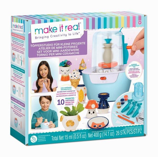 Produktbild: Make it Real Mini T&ouml;pferstudio