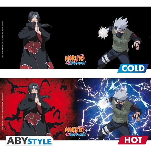Produktbild: NARUTO SHIPPUDEN Gift set Mug Heat Change + Coaster Akatsuki