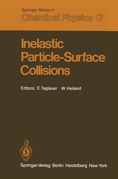 Produktbild: Inelastic Particle-Surface Collisions