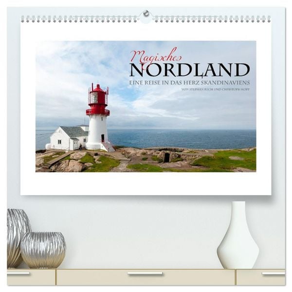 Produktbild: Magisches Nordland. Eine Reise in das Herz Skandinaviens (hochwertiger Premium Wandkalender 2026 DIN A2 quer), Kunstdruck in Hochglanz