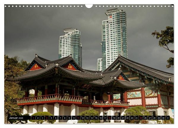 Produktbild: Seoul (Wandkalender 2026 DIN A3 quer), CALVENDO Monatskalender