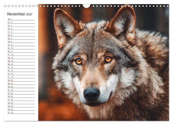Produktbild: Die Seele der Wildnis (Wandkalender 2027 DIN A3 quer), CALVENDO Monatskalender