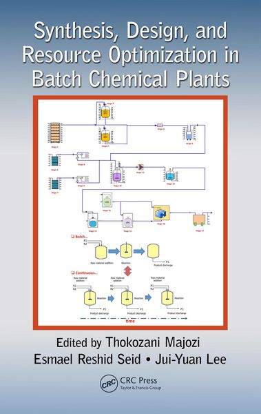 Produktbild: Synthesis, Design, and Resource Optimization in Batch Chemical Plants