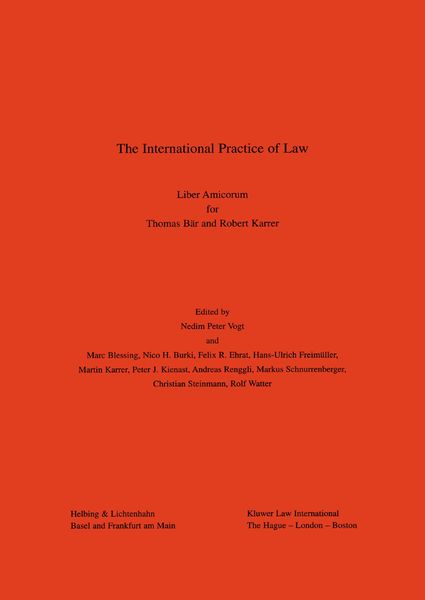 Produktbild: International Practice of Law