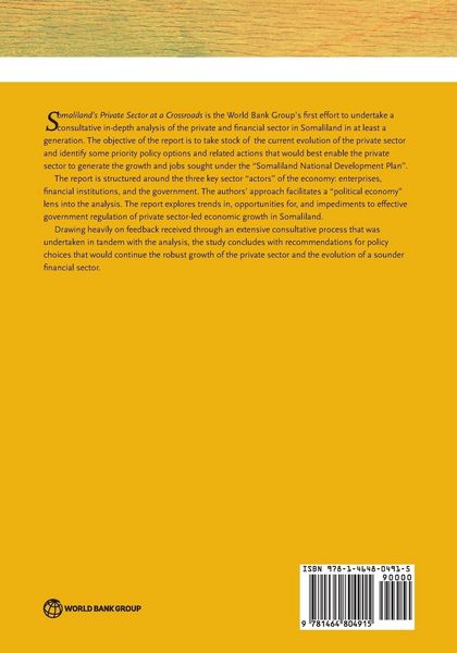 Produktbild: Somaliland's Private Sector at a Crossroads