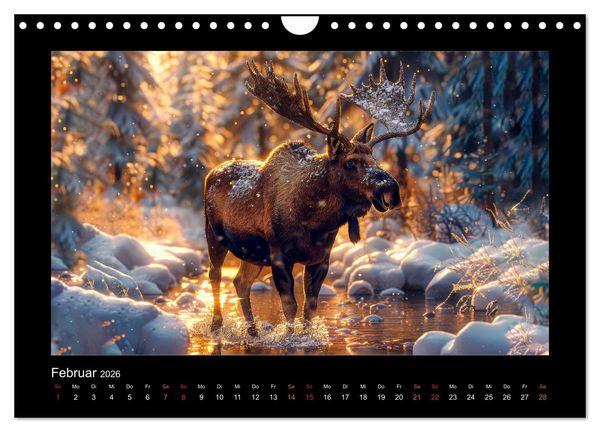Produktbild: Wundervolle Augenblicke (Wandkalender 2026 DIN A4 quer), CALVENDO Monatskalender