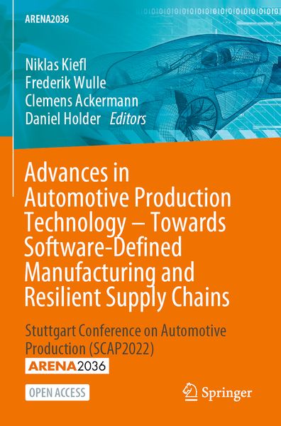 Produktbild: Advances in Automotive Production Technology &ndash; Towards Software-Defined Manufacturing and Resilient Supply Chains