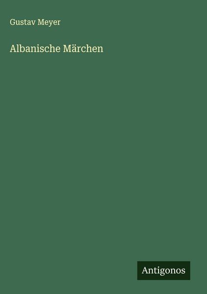 Produktbild: Albanische M&auml;rchen