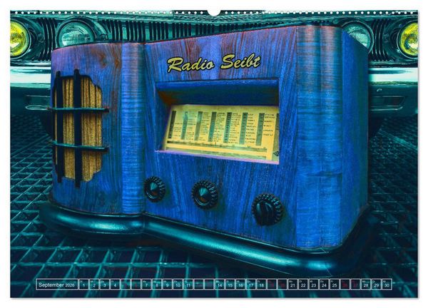 Produktbild: Lebensfreude Radio (Wandkalender 2026 DIN A2 quer), CALVENDO Monatskalender