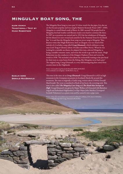 Produktbild: Bagpipe Tunes And Their Stories
