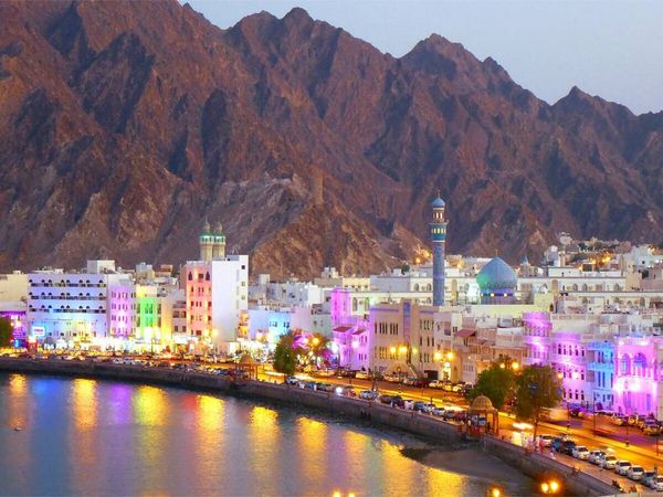 Produktbild: CALVENDO Puzzle Muskat, Oman | 1000 Teile Lege-Gr&ouml;&szlig;e 64x48cm Foto-Puzzle f&uuml;r gl&uuml;ckliche Stunden