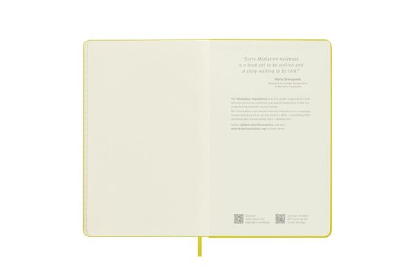 Produktbild: Moleskine Notizb. Color A5 Geb Strohgelb