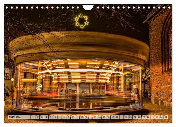 Produktbild: Karussell - Nostalgie (Wandkalender 2026 DIN A4 quer), CALVENDO Monatskalender