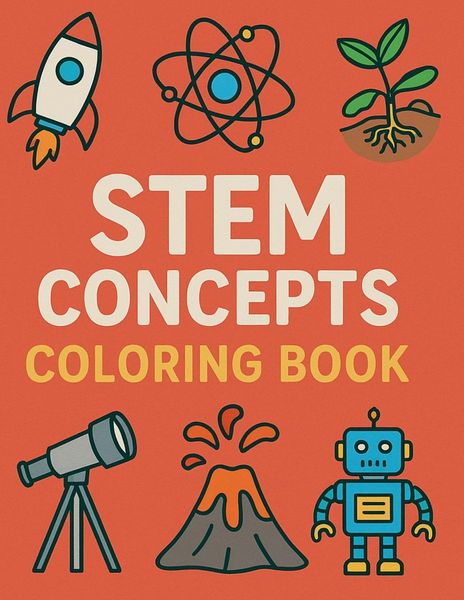 Produktbild: Stem Concepts Coloring Book