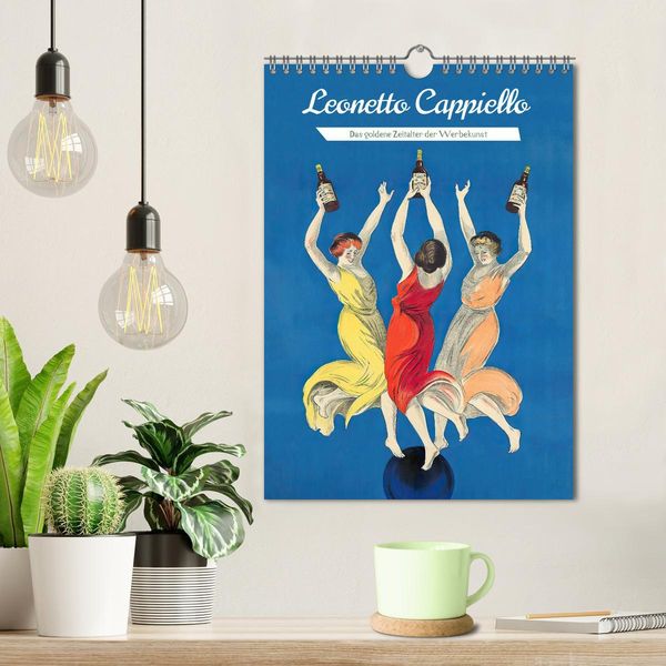 Produktbild: Leonetto Cappiello - Das goldene Zeitalter der Werbekunst (Wandkalender 2026 DIN A4 hoch), CALVENDO Monatskalender