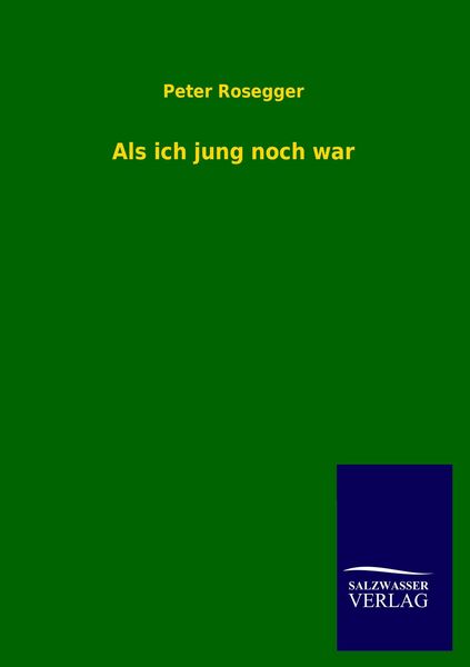Produktbild: Als ich jung noch war