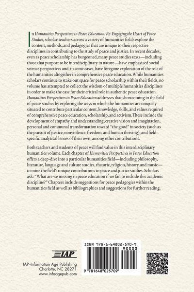 Produktbild: Humanities Perspectives in Peace Education