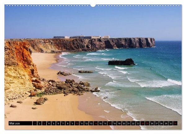 Produktbild: Algarve (hochwertiger Premium Wandkalender 2026 DIN A2 quer), Kunstdruck in Hochglanz