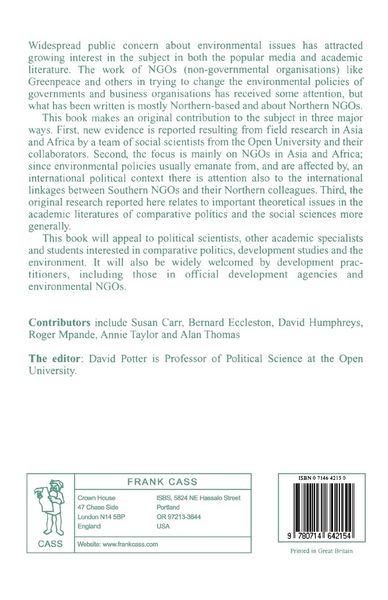 Produktbild: NGOs and Environmental Policies