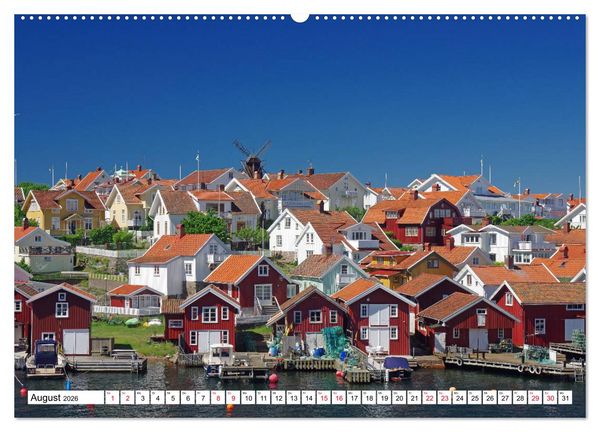 Produktbild: Skandinavische Impressionen - Oasen der Ruhe (hochwertiger Premium Wandkalender 2026 DIN A2 quer), Kunstdruck in Hochglanz