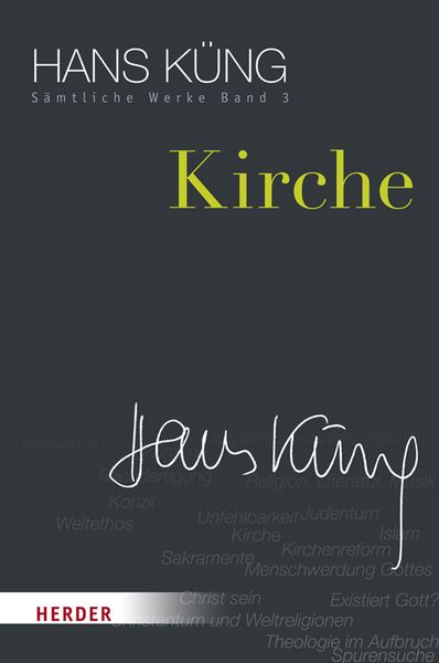 Kirche, Gebundene Ausgabe von Hans Küng, Herder, 9783451352034