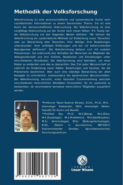 Produktbild: Methodik der Volksforschung