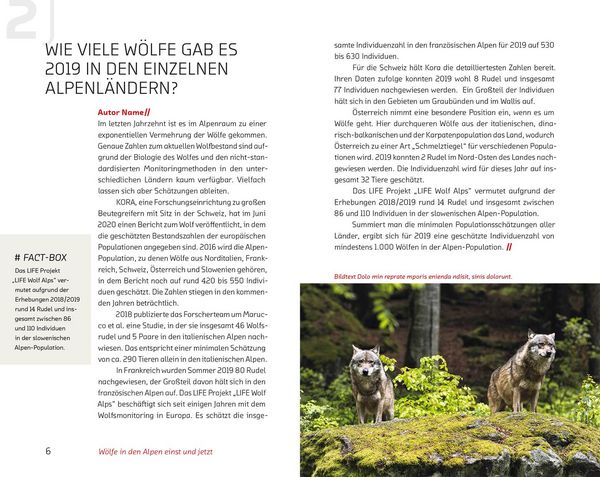 Produktbild: Der Wolf im Visier &ndash; Konflikte und L&ouml;sungsans&auml;tze
