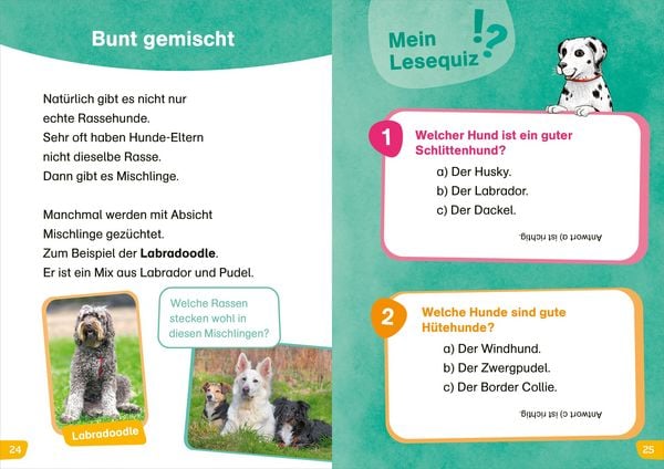Produktbild: WAS IST WAS Erstes Lesen easy! Hunde - meine Lieblingstiere