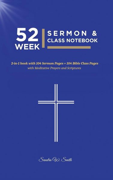 Produktbild: 52 Week Sermon & Class Notebook