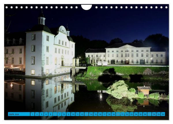 Produktbild: Essen Lichter der Nacht (Wandkalender 2026 DIN A4 quer), CALVENDO Monatskalender