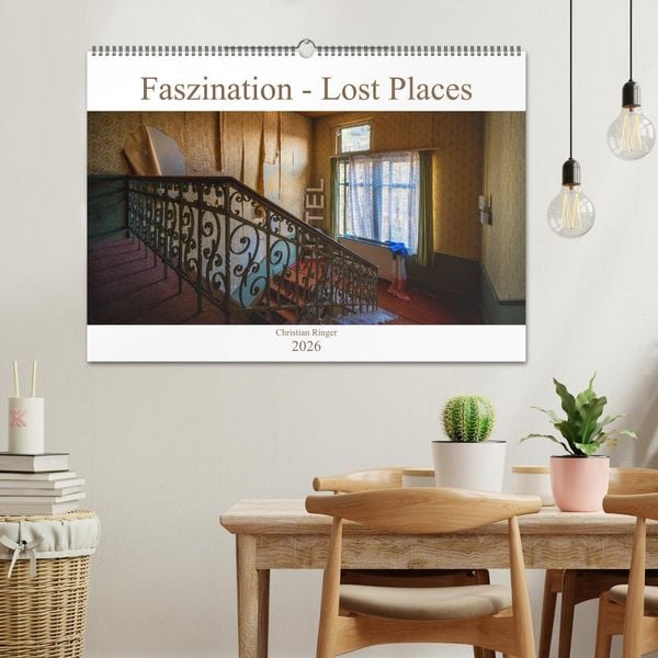 Produktbild: Faszination - Lost Places (Wandkalender 2026 DIN A2 quer), CALVENDO Monatskalender