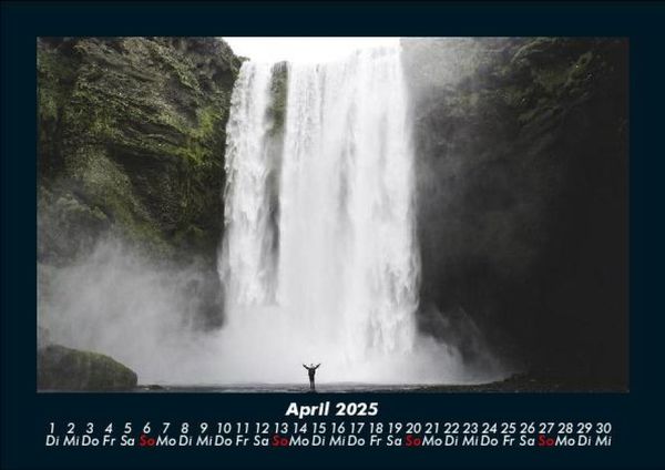 Produktbild: Wasserf&auml;lle 2025 Fotokalender DIN A5