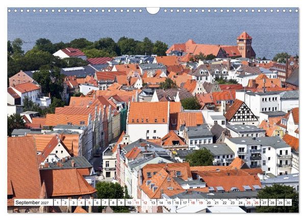 Produktbild: Stralsund - Momente einer Reise (Wandkalender 2027 DIN A3 quer), CALVENDO Monatskalender