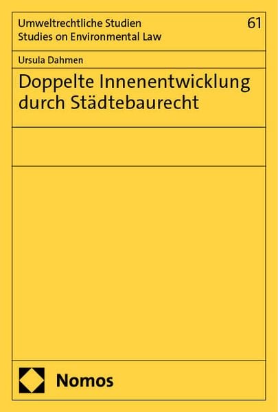 Produktbild: Doppelte Innenentwicklung durch St&auml;dtebaurecht