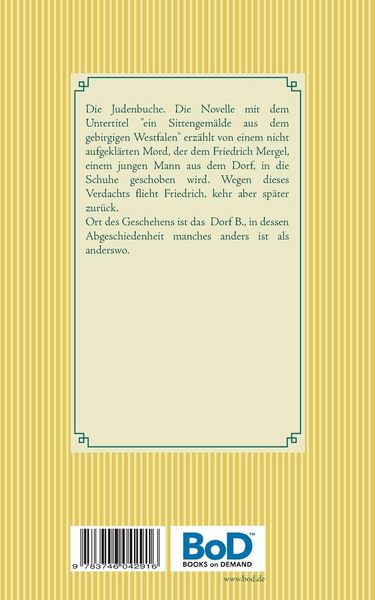 Produktbild: Die Judenbuche