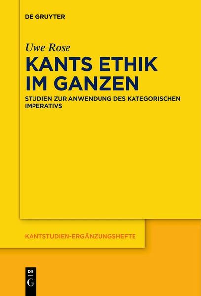 Produktbild: Kants Ethik im Ganzen